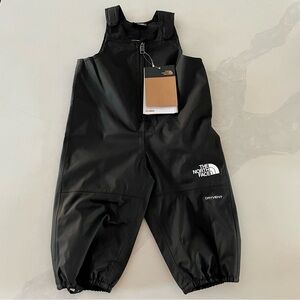 The North Face Antora DryVent Rain Bib Overalls Black 0-3 Months